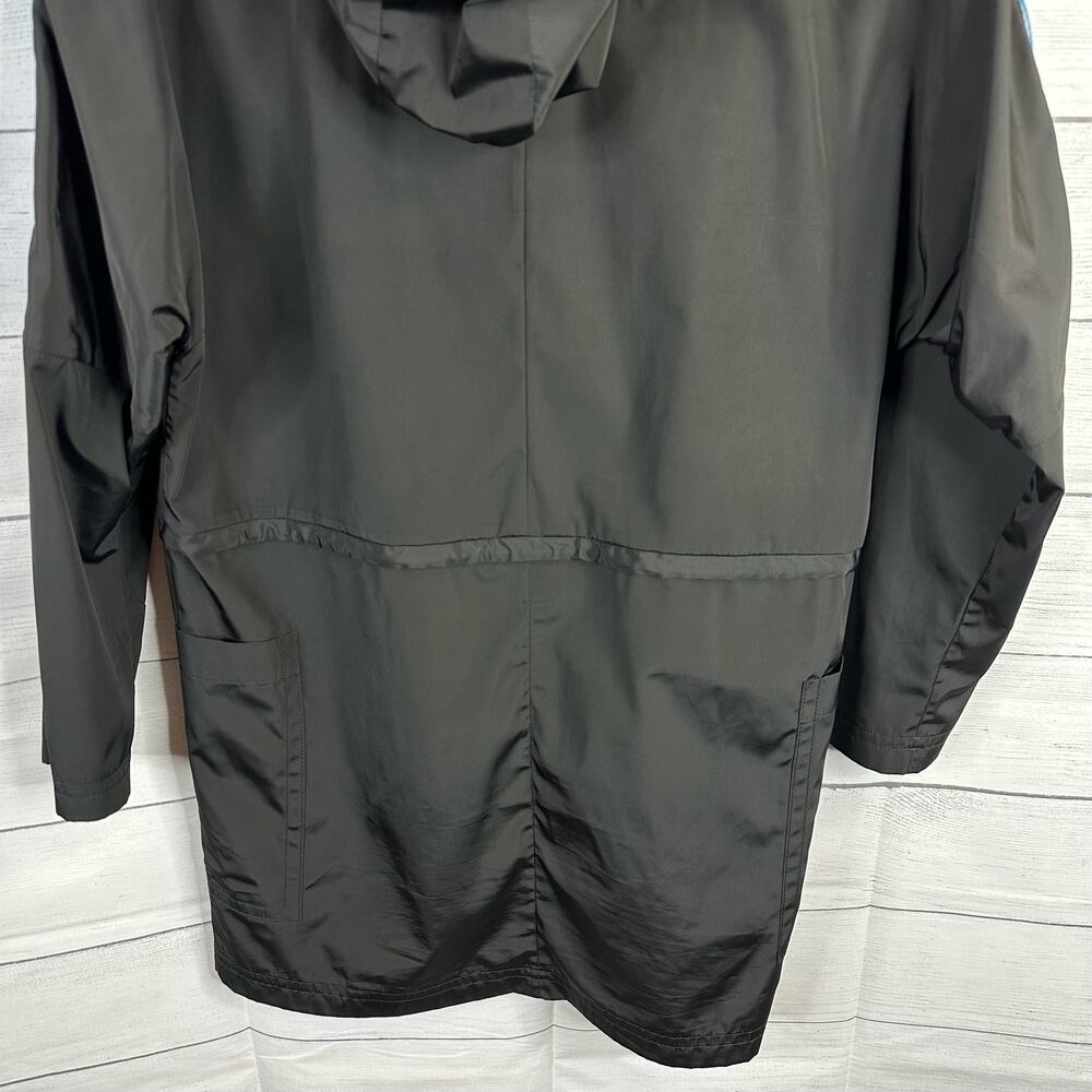 Sandro Paris Size 36 Small World Lovers Black Shell Mario Jacket Black - Picture 8 of 12